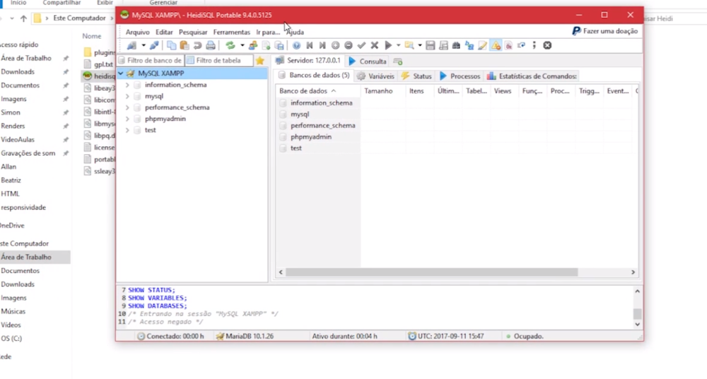 Gerenciador de DataBase HeidiSQL - Ferramentas e Utilitários ...