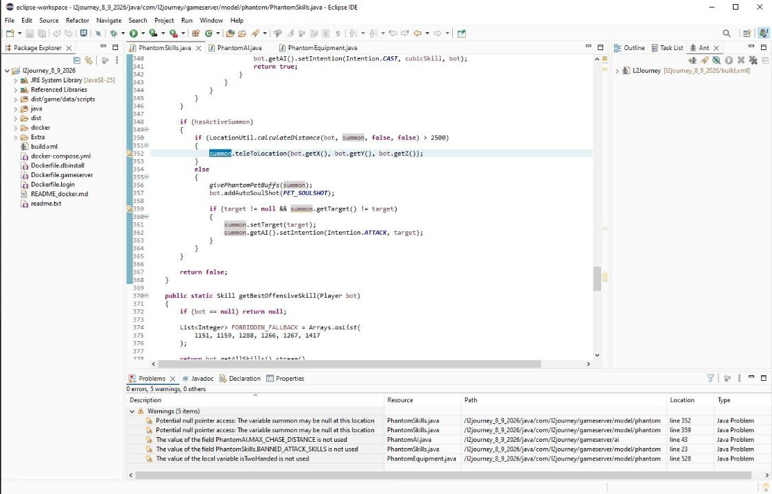 Java Model Class L2Journey - Page 27 - Freya & High Five (2010 ~ 2011) - L2JBrasil - A ...